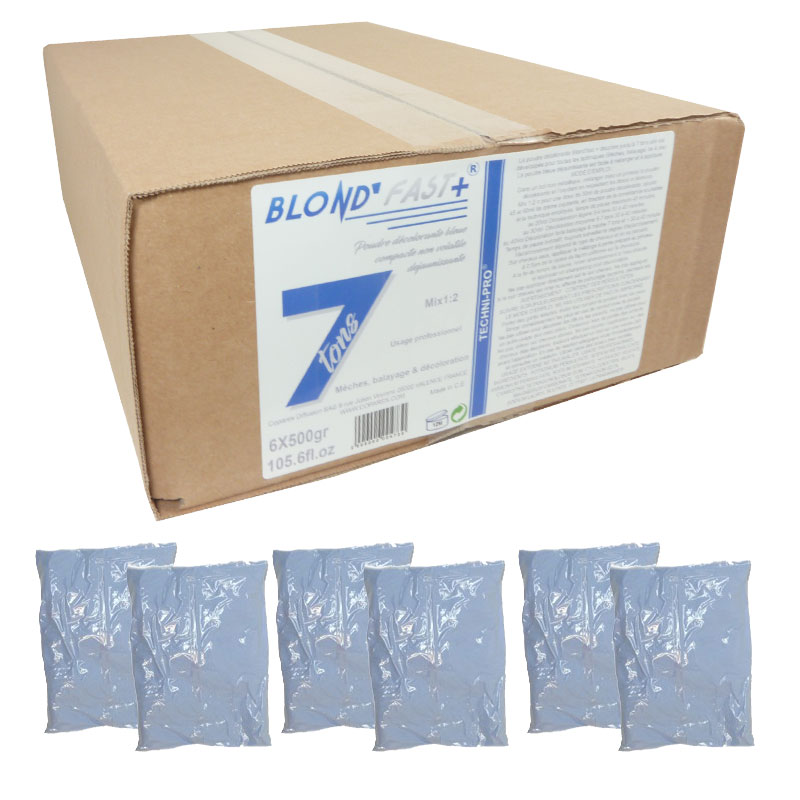 Blond'Fast 7+ poudre deco bleue 3 kg